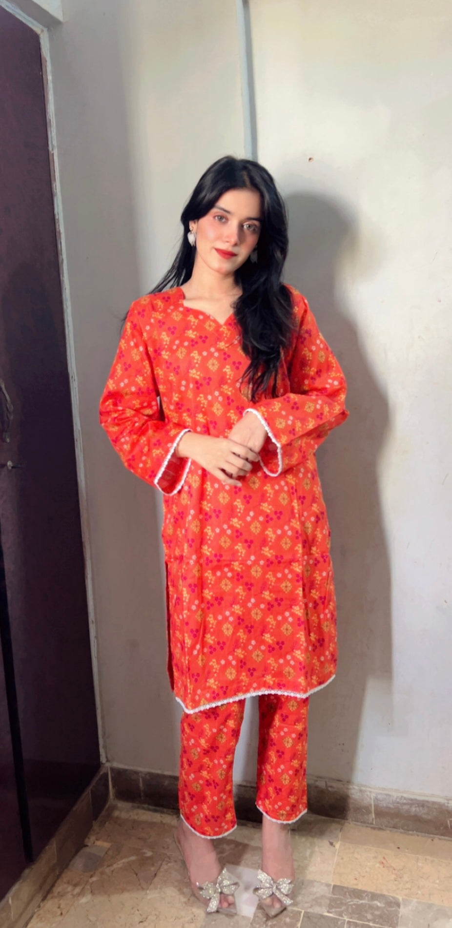 Elegant Printed 2-Piece Shirt & Trouser Co-ord Set | S to XL