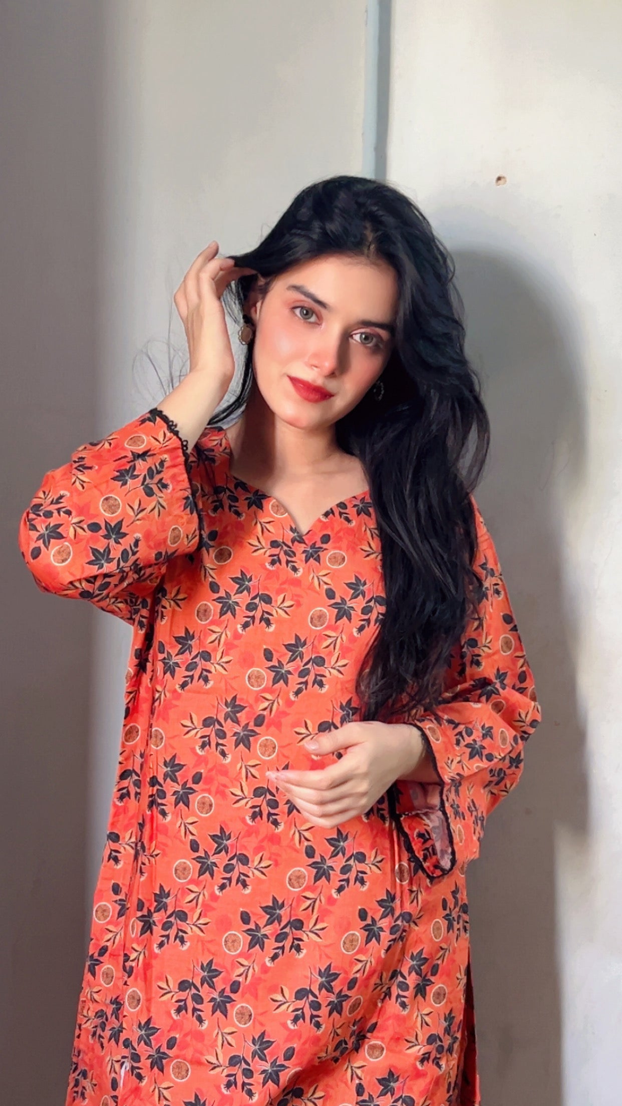 Elegant Printed 2-Piece Shirt & Trouser Co-ord Set | S to XL