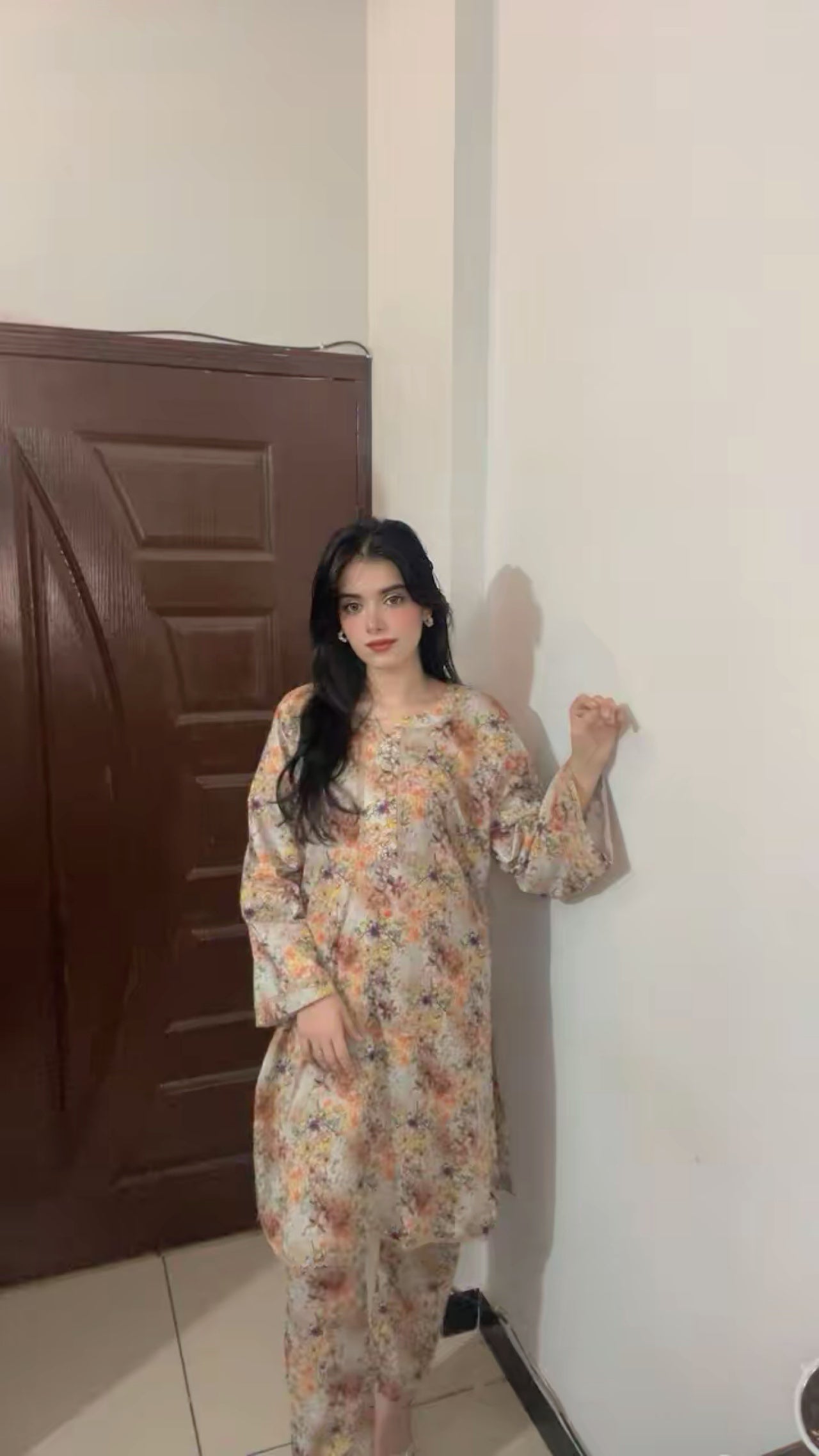 Elegant Printed 2-Piece Shirt & Trouser Co-ord Set | S to XL