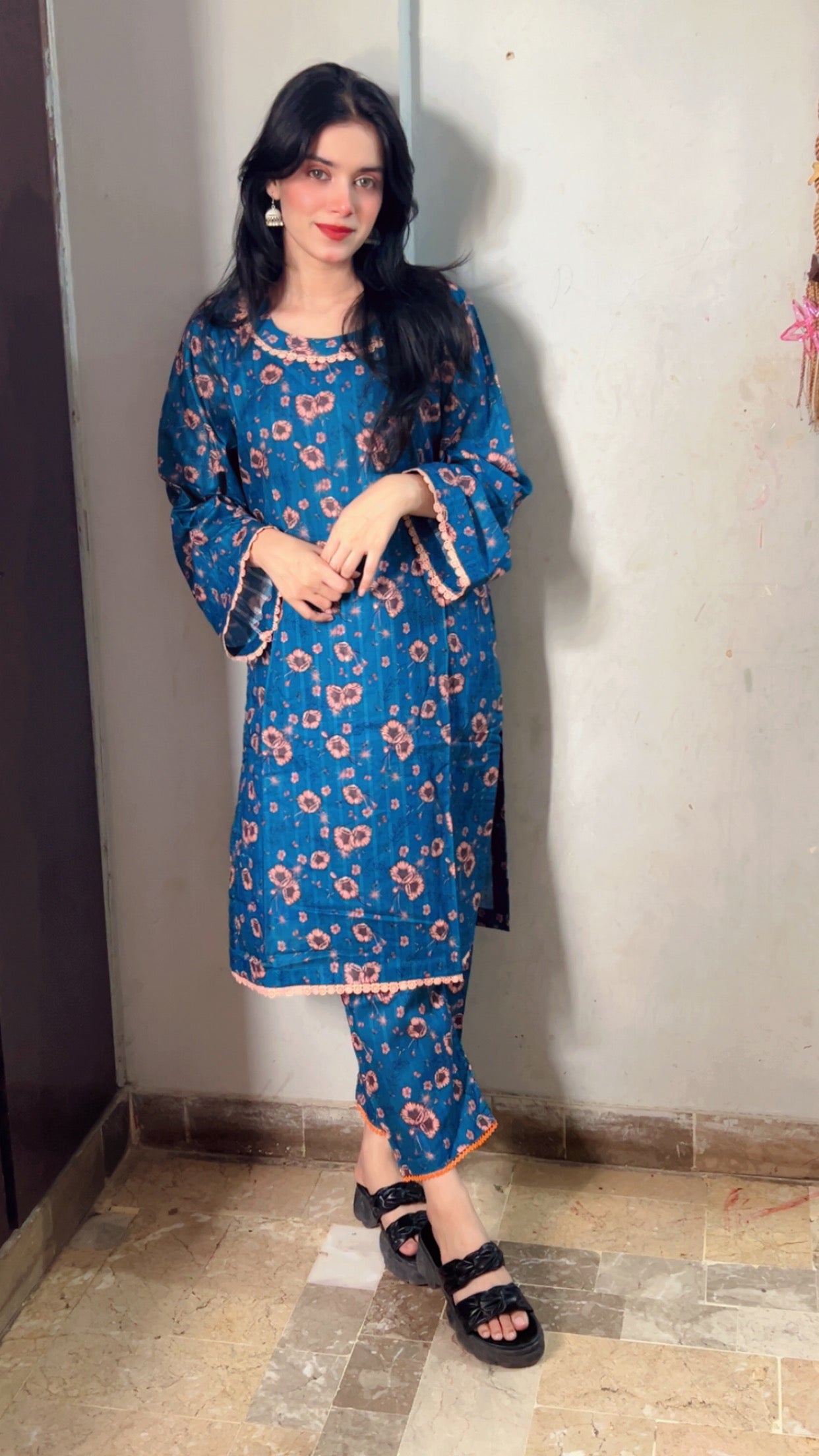 Elegant Printed 2-Piece Shirt & Trouser Co-ord Set | S to XL