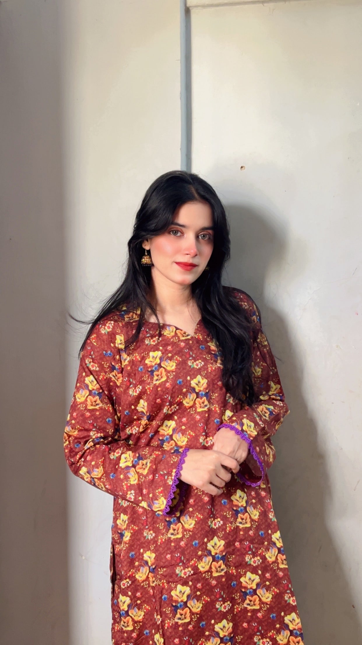 Elegant Printed 2-Piece Shirt & Trouser Co-ord Set | S to XL