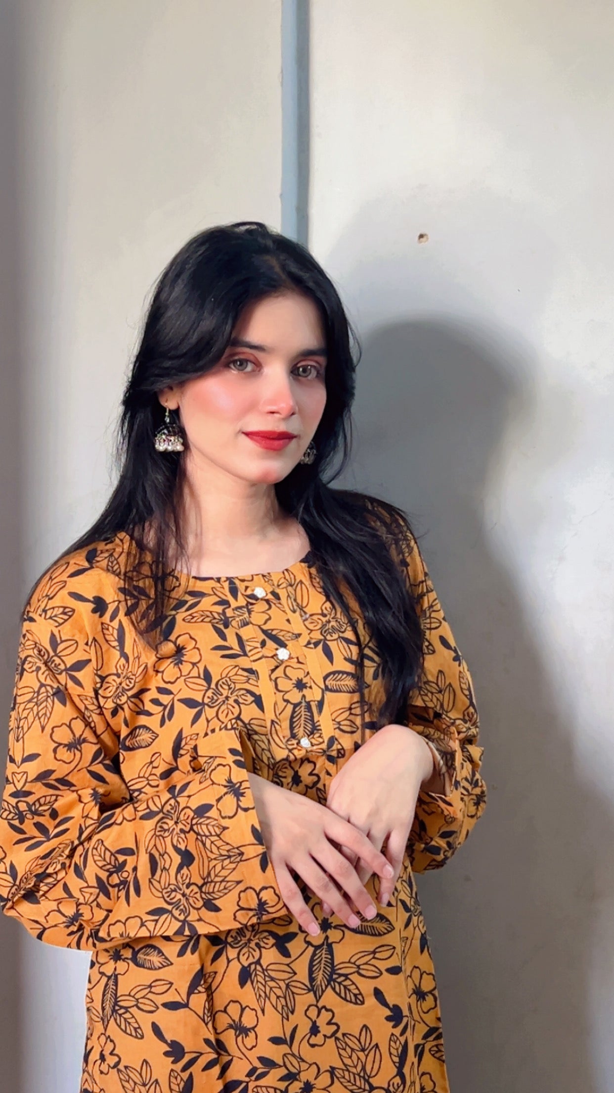 Elegant Printed 2-Piece Shirt & Trouser Co-ord Set | S to XL
