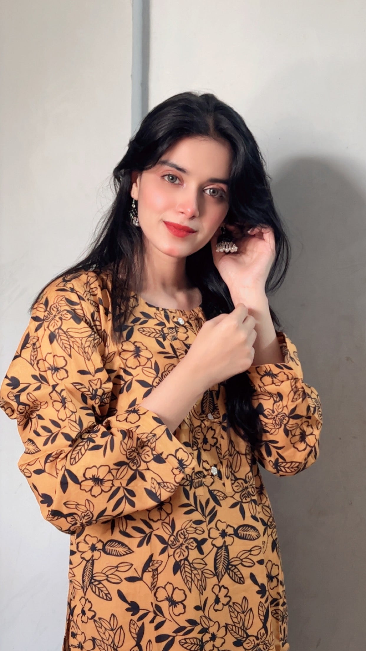 Elegant Printed 2-Piece Shirt & Trouser Co-ord Set | S to XL