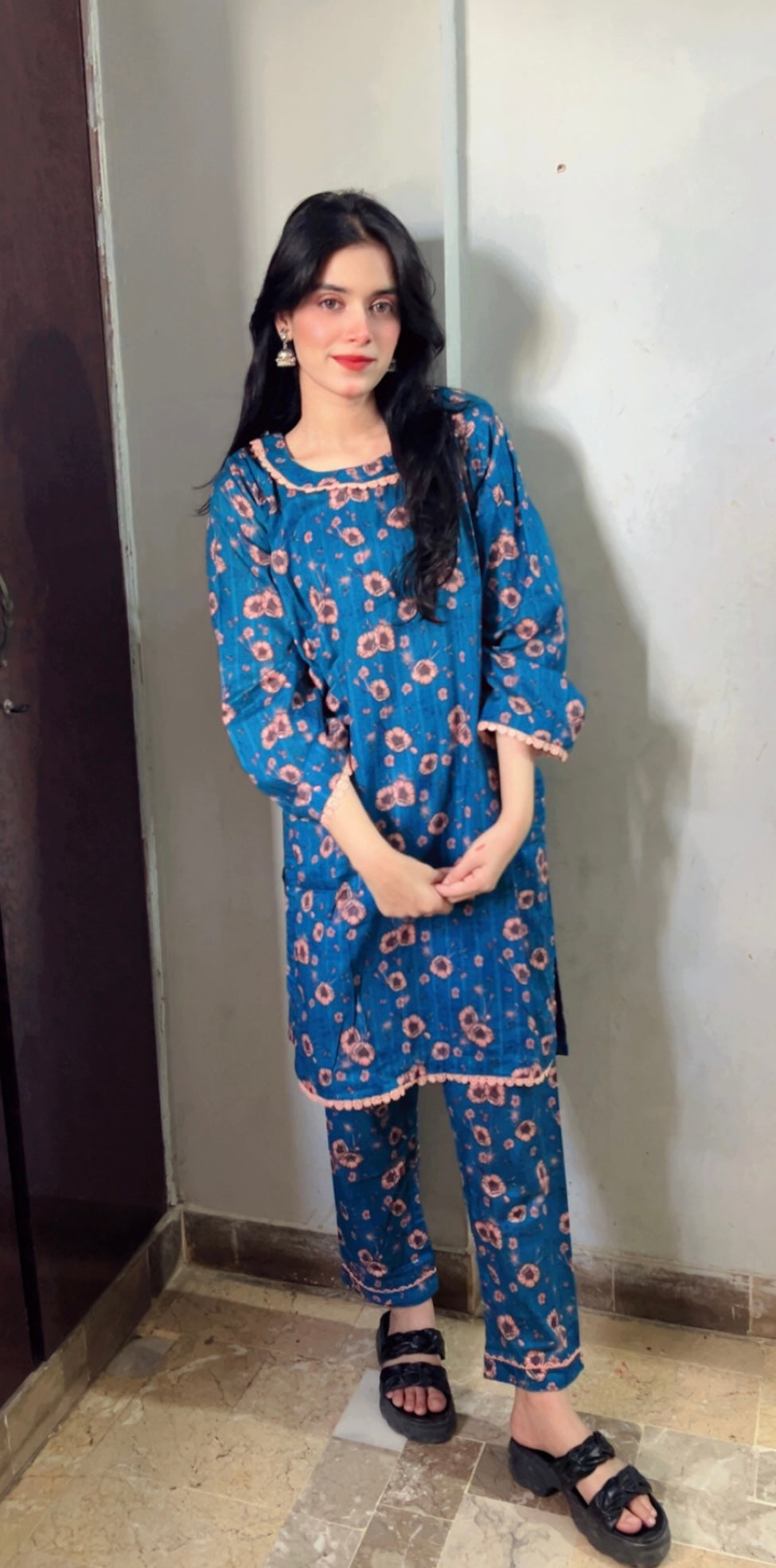 Elegant Printed 2-Piece Shirt & Trouser Co-ord Set | S to XL